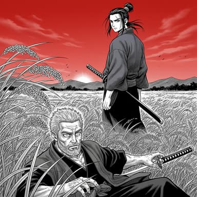 Manga-style AI comic panel — ongoing comic series chapter generated with Tervix's Comic Series Generator