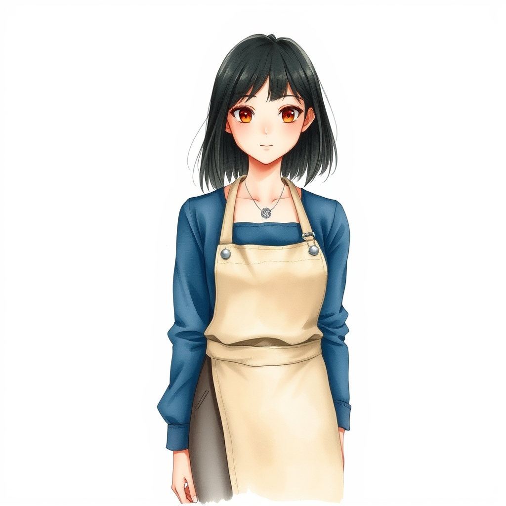 Mira — character reference for The Clockmaker and the Sky-Map