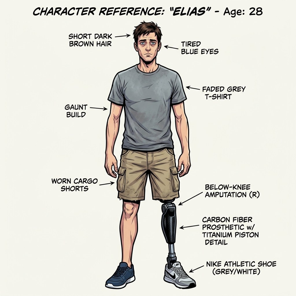 Andrew — character reference for The Ghost Leg and the Coming Storm
