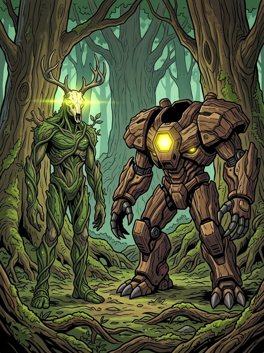 Altir's Fall — page 2 panel 2: Eldar turns to Redwood, offering a calm and steady response to Redwood's accusations.